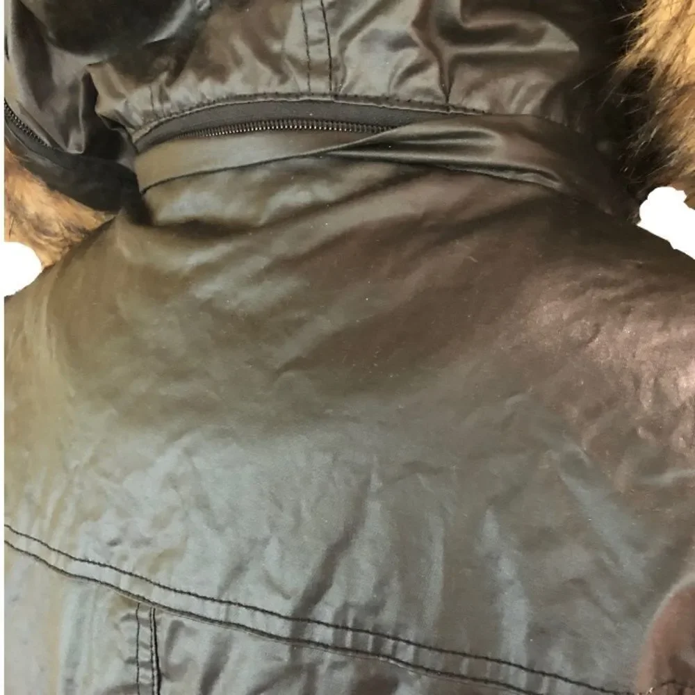 𝅺victoria’s Secret Waxed Cotton Parka Size M